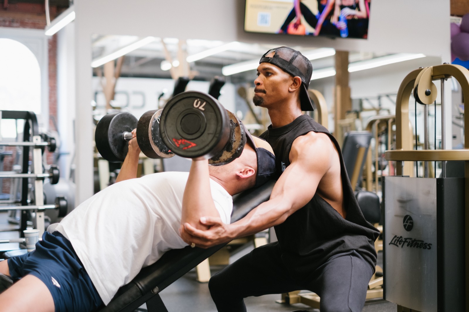 Private personal training at WESTCA