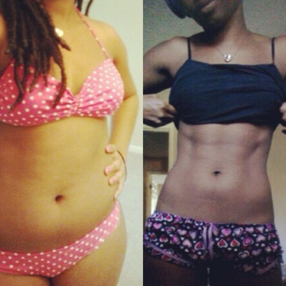 Client transformation before and after